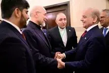 عباس عراقچی در دیدار نخست‌وزیر پاکستان با محمدباقر قالیباف