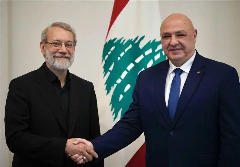 جزئیات دیدار لاریجانی با رئیس‌جمهور لبنان

