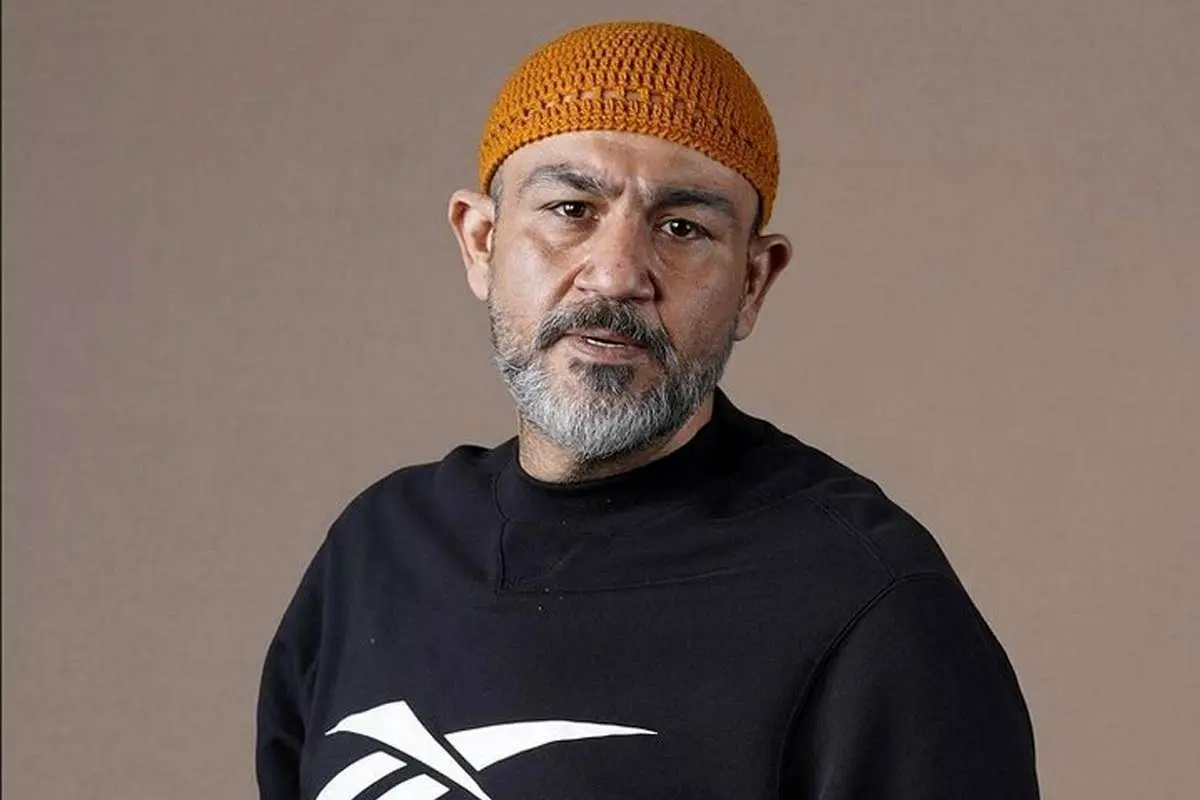 چهره خاص مهران غفوریان در اتاق گریم