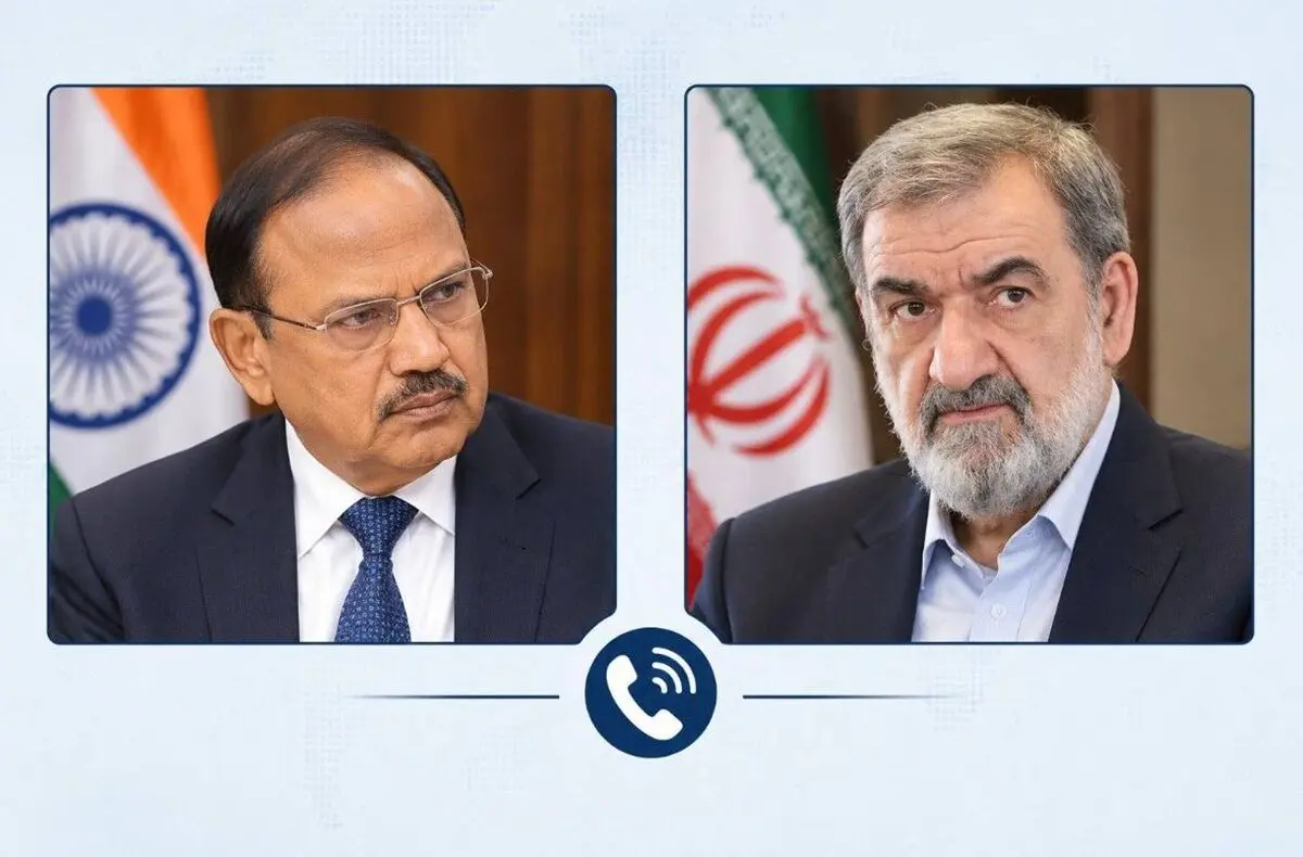 رایزنی محسن رضایی با مشاور امنیت ملی هند