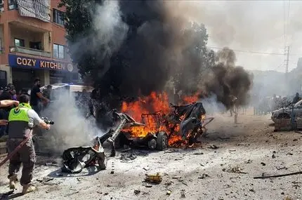 حمله پهپاد اسرائیلی به یک خودرو در لبنان