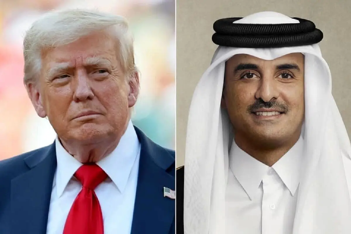 گفتگوی امیر قطر و ترامپ درباره توافق با ایران