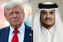 گفتگوی امیر قطر و ترامپ درباره توافق با ایران