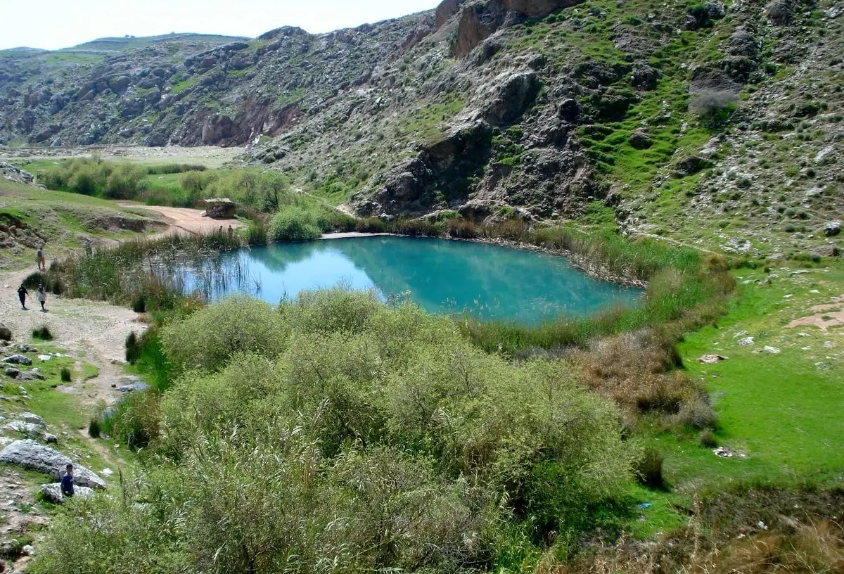 سرریز شدن سد کنگیر ایوان در استان ایلام