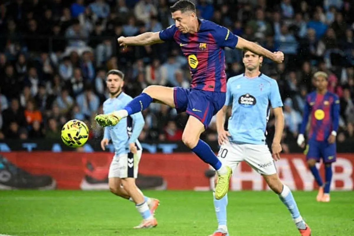 لواندوفسکی درخشید؛ بارسلونا مقابا سلتاویگو جان گرفت