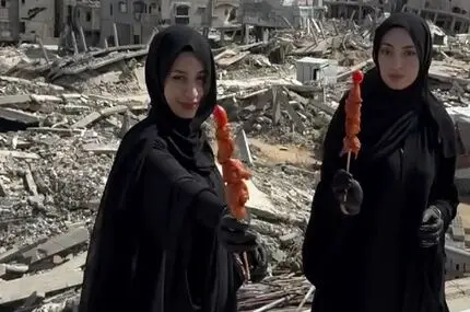 آشپزی ویژه در میان ویرانه‌ها