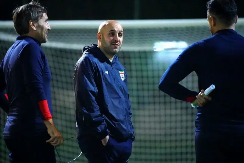 تمرین پرنشاط تیم‌ملی با پیشتازی مربی ایتالیایی