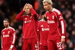 تساوی ۱-۱ لیورپول مقابل تاتنهام؛ بهت دقیقه نود در آنفیلد