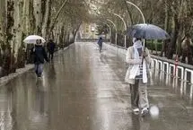 پیش‌بینی بارش و رگبار در شمال و شمال‌غرب کشور