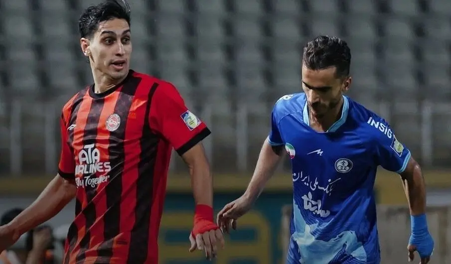 ببینید؛ خلاصه بازی استقلال خوزستان 1 - تراکتور 0