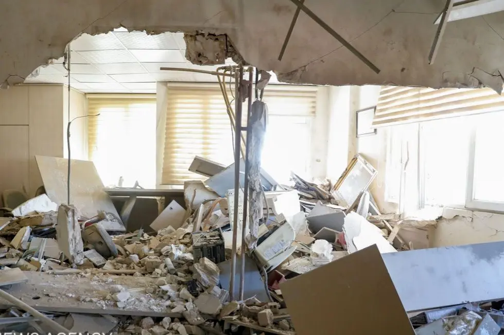 تصاویر؛ خسارات حمله به ساختمان پلیس مبارزه با مواد مخدر در تهران