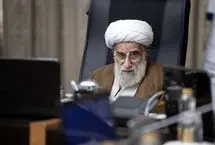 تصاویری از آیت الله جنتی در جلسه امروز شورای نگهبان