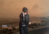 گزارش خبرنگار هواشناسی در دل طوفان