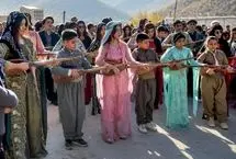 تصاویر؛ آیین «خاونکار» و نغمه تنبور روستای «توت‌شامی»