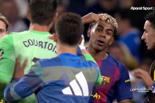 ببینید؛ دعوای الکلاسیکو از اینجا شروع شد: متلک کارواخال به یامال