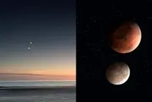 آسمان شب این هفته پر از شگفتی؛ ماه در تربیع آخر و مقارنه سیارات و ستاره‌ها