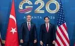 گفتگوی وزرای خارجه ترکیه و آمریکا درباره ایران