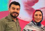 لحظه دست دادن مجری زن و مرد روی آنتن زنده تلویزیون 