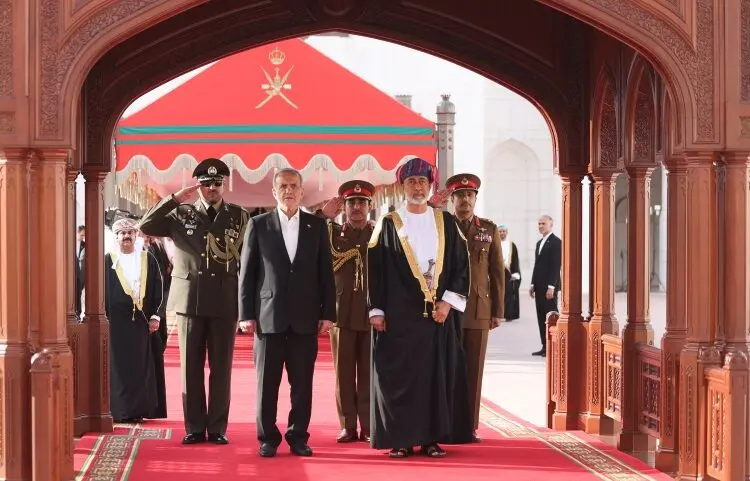 ببینید؛  استقبال رسمی سلطان عمان از دکتر پزشکیان