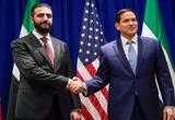 تصویری از جولانی که پس از دیدار با وزیر خارجه آمریکا پر بازدید شد