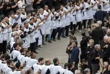 تصاویر؛ سینه زنی کمر به کمر