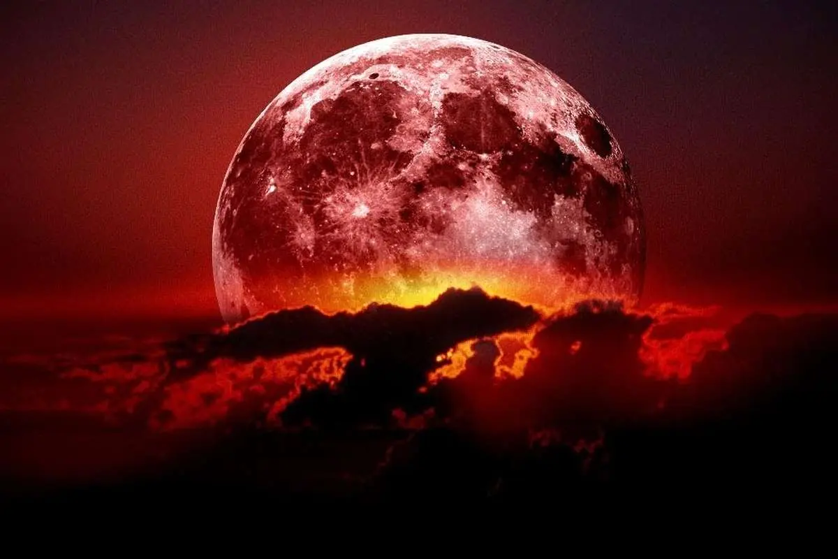 ماه خونین / جزئیات ماه گرفتگی زیبا و کمنظیر 16 شهریور