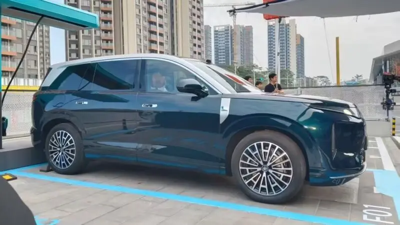 انتشار اولین تصاویر شاسی‌بلند افسانه‌ای BYD Tang 9 