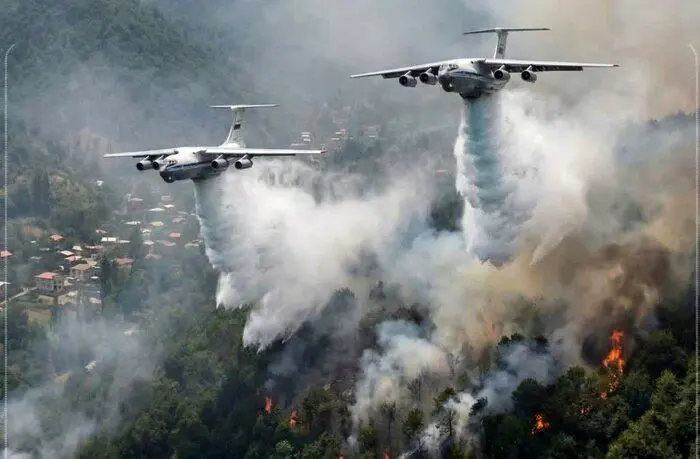 رئیس منابع طبیعی: آتش‌سوزی الیت در قلب جنگل هیرکانی نیست