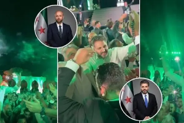 رقص دبکه وزیران سوری در مراسم عروسی خبرساز شد