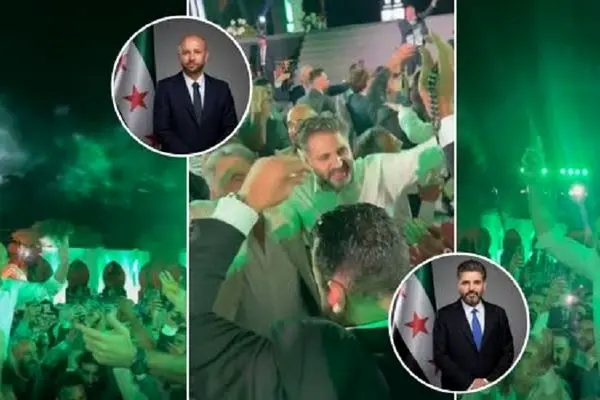 رقص دبکه وزیران سوری در مراسم عروسی خبرساز شد