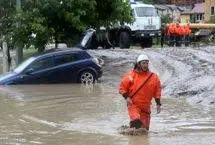 ببینید؛ بارش شدید تابستانی مسکو را غرق در آب کرد