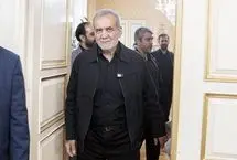 تصاویر پزشکیان در اجتماع علیه آمریکا
