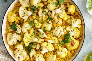 طرز تهیه گل کلم پلو؛ پلو مخلوط متفاوت و لذیذ 