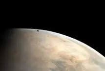 تصاویر خیره کننده مدارگرد مارس اکسپرس از قمر مریخ 