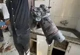 تصاویری از لحظه حمله دوم اسرائیل به بیمارستان ناصر غزه