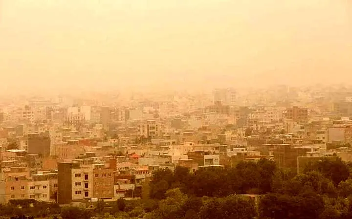 وضعیت خطرناک آلودگی هوا در این استان