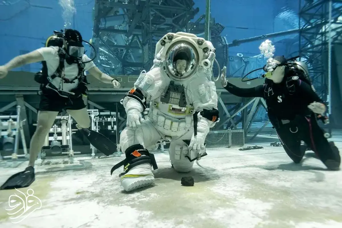 فضانوردان ناسا با لباس فضایی جدید به زیرآب رفتند!