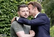 وعده‌های تازه ماکرون به زلنسکی 