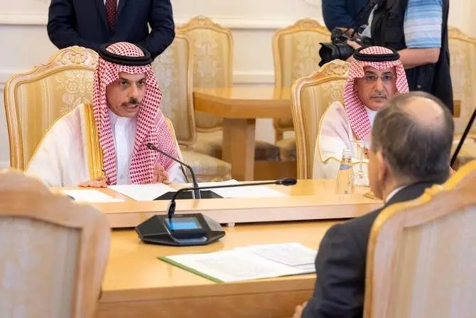  افتتاح ساختمان جدید سفارت عربستان در روسیه با حضور فیصل بن فرحان