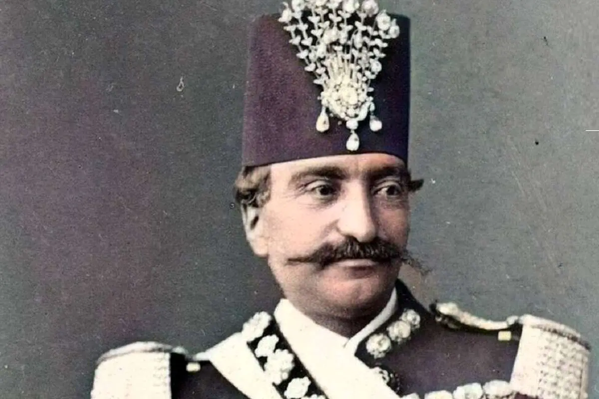 کره جواهرنشان ناصرالدین شاه با هزاران الماس