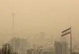 تهران در محاصره باد و گردوخاک
