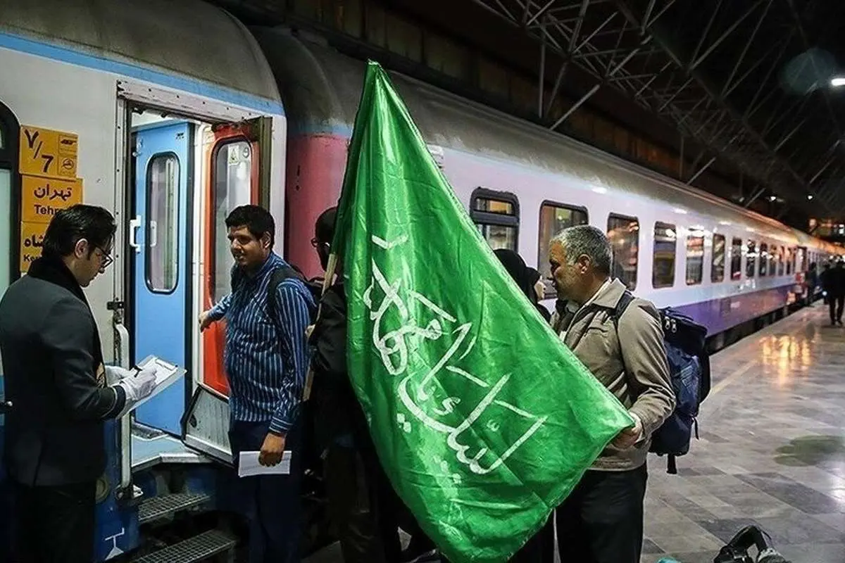 فروش بلیت قطار اربعین حضوری و آنلاین از نیمه دوم تیر