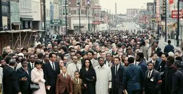 گزارش ترور مارتین لوتر کینگ جونیور در ۱۵ فروردین ۱۳۴۷