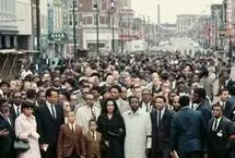 گزارش ترور مارتین لوتر کینگ جونیور در ۱۵ فروردین ۱۳۴۷