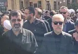ویدئو؛ اژه‌ای و سیمایی‌صراف در مراسم تشییع پیکر آیت الله شبیری