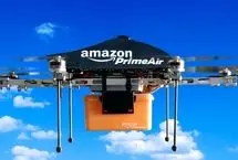 سقوط پهپاد تحویل مرسوله آمازون