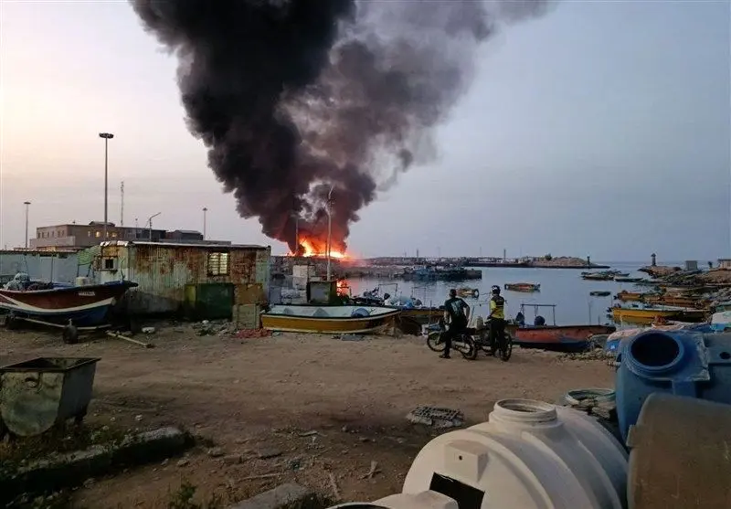 هدف قرار گرفتن کشتی مسافربری در جزیره خارگ