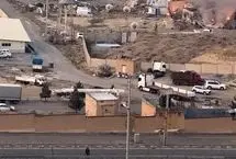 صبح امروز: تصاویری از بزرگراه ارتش پس از حمله