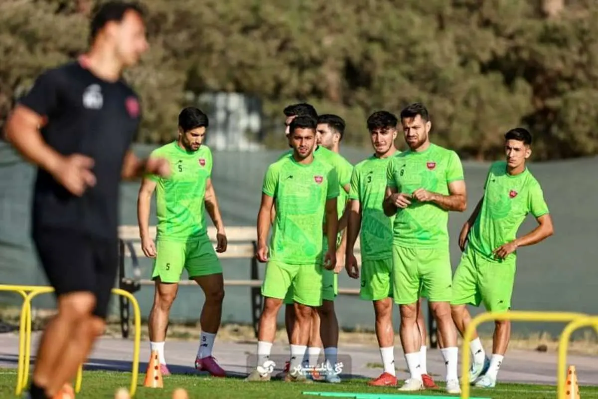 تمرین پرنشاط ۷۵ دقیقهای پرسپولیس