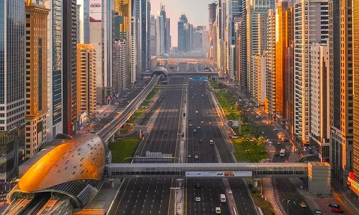 خیابان اصلی دبی، 60 سال قبل